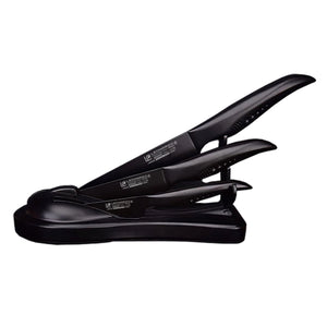 סט סכינים מסדרת שארק 4 יחידות - שחור