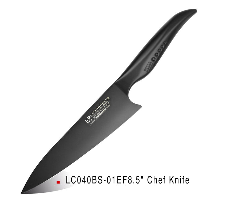 סט סכינים מסדרת שארק 12 יחידות - שחור